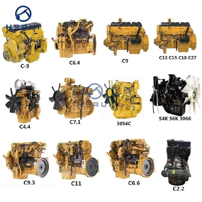 Excavator Motor Engine Assy For Cat 3408 3204 3116 3066 3406 3306 C13 C7 S6k C18 C9  Diesel Engine