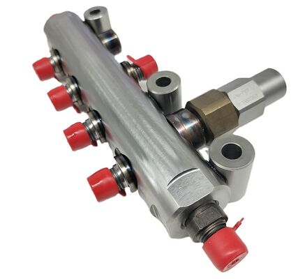 Genuine CAT320D C6.4 32F61-50900 Fuel Common Rail Assy 4383416 3586634 for  Excavator E320D 438-3416 358-6634