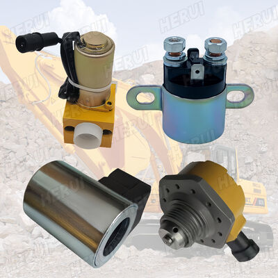 High Quality Fuel Solenoid Valve 207-6806 2076806 for  Excavator 966G 962G 950G 980G