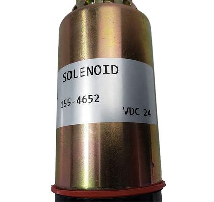 1554652 Excavator Spare Part 24V E320B E325 Diesel Engine Stop Solenoid Valve 155-4652 for 