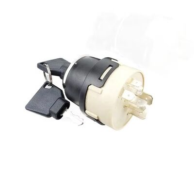 Excavator Spare Parts 3cx 4cx JS200 Ignition Switch With 2 Keys 9 Wires for JCB  701/80184 50988 85804674