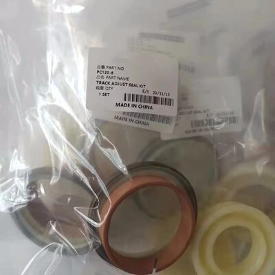 High Quality PC120-6 Chain Adjust Cylinder Seal Kit for Komatsu Excavator Track Adjuster Cylinder Repair Kits