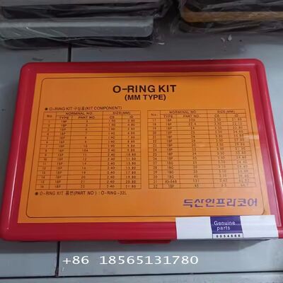 For Doosan Daewoo Excavator O-Ring Kit DX DH Rubber NBR 90 Sealing O-rings Nitrile Washer Rubber O ring Set Assortment Kit