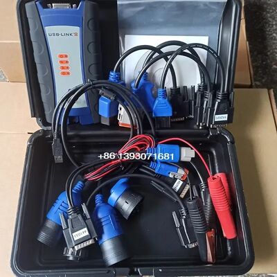 Diagnostic Tool Construction Machinery Parts 125032 USB Link 2 Software Diesel Truck Scanner and Software With All Installers