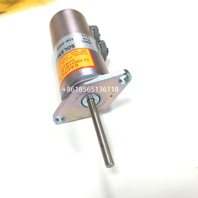 110-6465 7N9504 6T-4122 24V Diesel Shutoff Solenoid For  CAT 3204 3406C