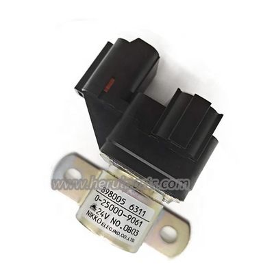 OEM/Original New Starter Motor Relay for Hitachi Excavator 4JJ1 Model with 6 Months Warranty Part Number 8980056311