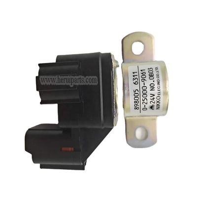 Genuine New Starter Relay for Isuzu 6HK1 and 4JJ1 Excavator Spare Parts with 6 Months Warranty