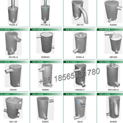 Muffler Clamp VOE14528382 EC135B EC140B EC160B EC180B EC210B EC210D for   Excavator Exhaust System Clamp 14528382