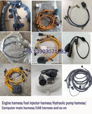 Perkins C6.6 Engine 320D 323D Wring Harness for  Excavator Parts Engine Wire Harness 260-5542