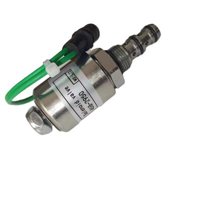 Excavator 24V Solenoid Valve 458-2950 186-1525 1861525 4582950 for 12H 120H 135H 140H 143H 160H Excavator Parts