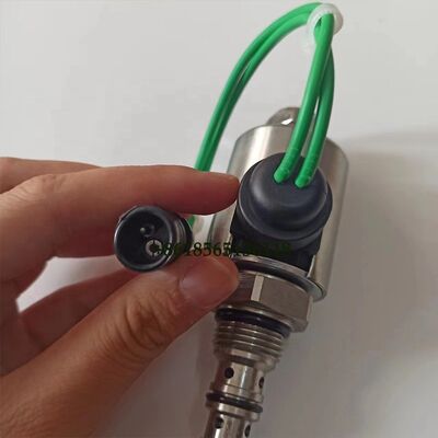 Excavator 24V Solenoid Valve 458-2950 186-1525 1861525 4582950 for 12H 120H 135H 140H 143H 160H Excavator Parts