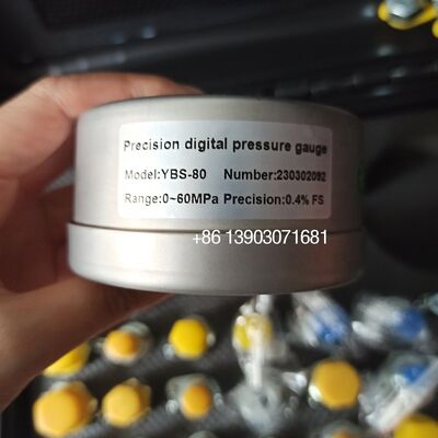 Hydraulic Hammer 0-60 Mpa XZTK-70MD Pressure Test Gauge Diagnostic Tool Adapter Precision Digital Pressure Gauge