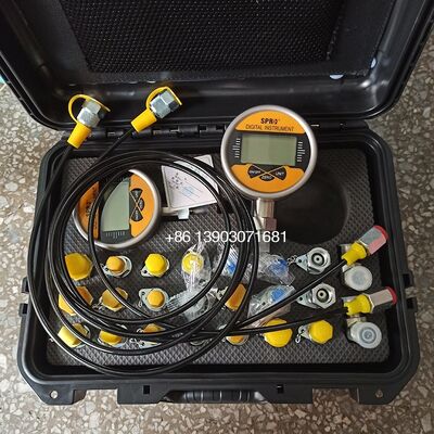 Hydraulic Hammer 0-60 Mpa XZTK-70MD Pressure Test Gauge Diagnostic Tool Adapter Precision Digital Pressure Gauge